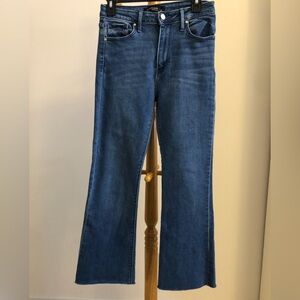 Classic Just Black cropped flare Jeans